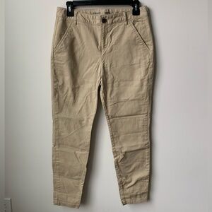 Old Navy Skinny Stretch Tan Pants Size 4